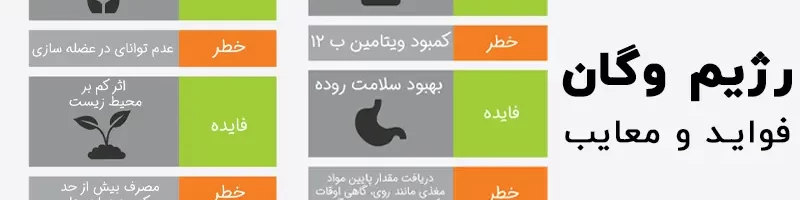 فواید و معایب رژیم وگان